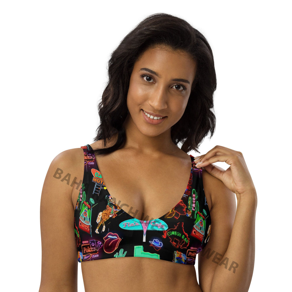 Baha Ranch Yeehaw Viva Las Vegas Bikini Top by Baha Ranch Western Wear - product image 3