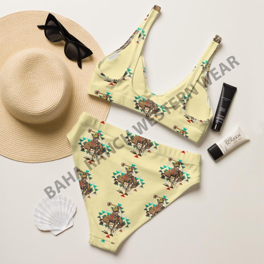 Yeehaw Let Er Buck Aztec Bronc Bikini by Baha Ranch Western Wear - product image 3