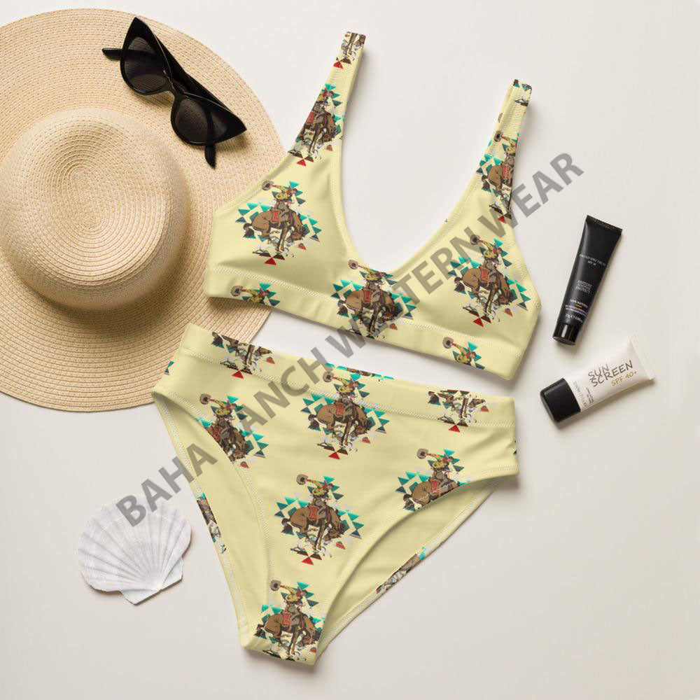 Yeehaw Let Er Buck Aztec Bronc Bikini by Baha Ranch Western Wear - product image 2