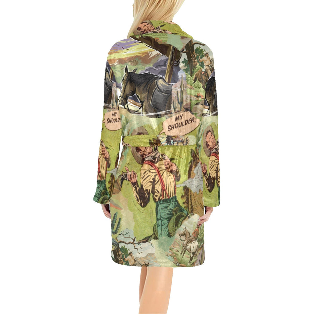 Baha Ranch Old West Women's Western Bath Robe by Baha Ranch Western Wear - product image 2