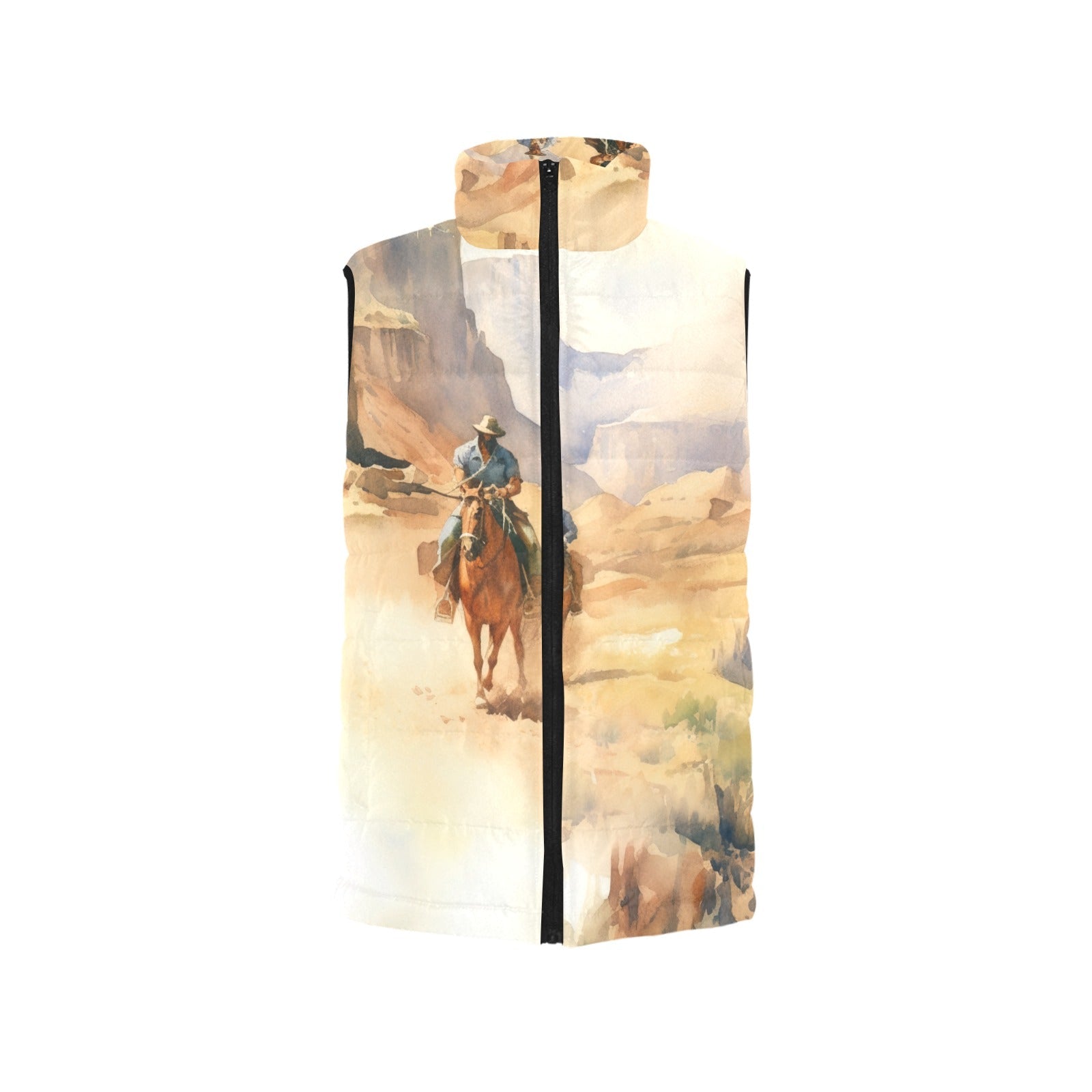 Baha Ranch Canyon Cowboy Puffy Vest by Baha Ranch Western Wear - product image 3