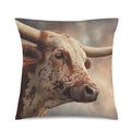 Baha Ranch Western Ranch Bull Velvety Soft Pillow Cover Made in America by Baha Ranch Western Wear - product image 2