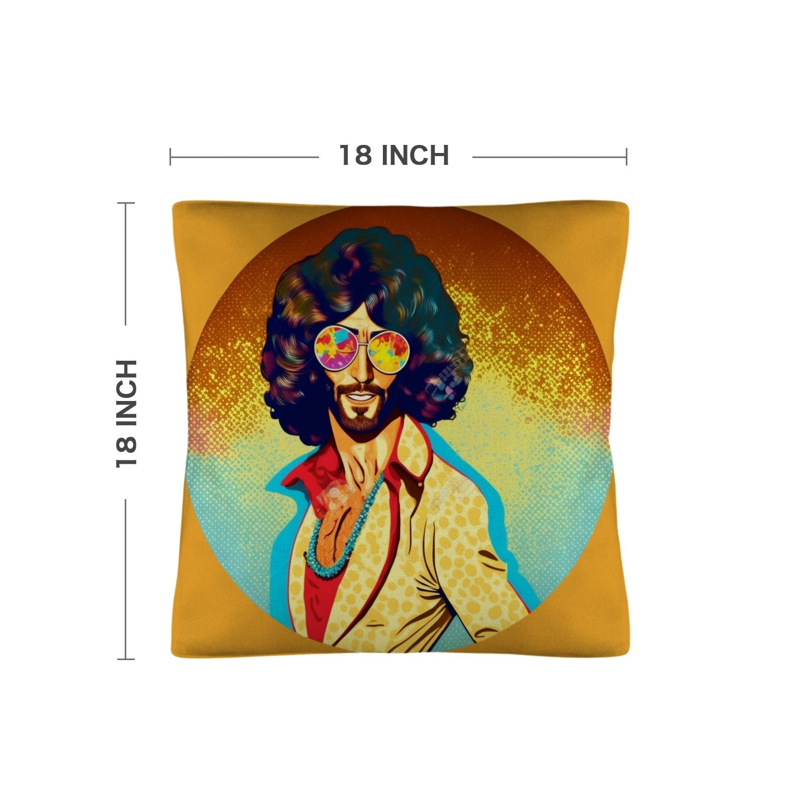 Baha Ranch Disco Dude Pillow Case Made in America by Baha Ranch Western Wear - product image 3