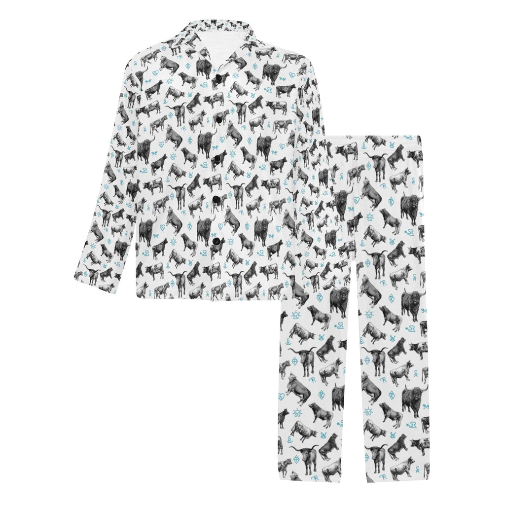 Baha Ranch Cattle and Brands Men's Western Pajama Set by Baha Ranch Western Wear - product image 3
