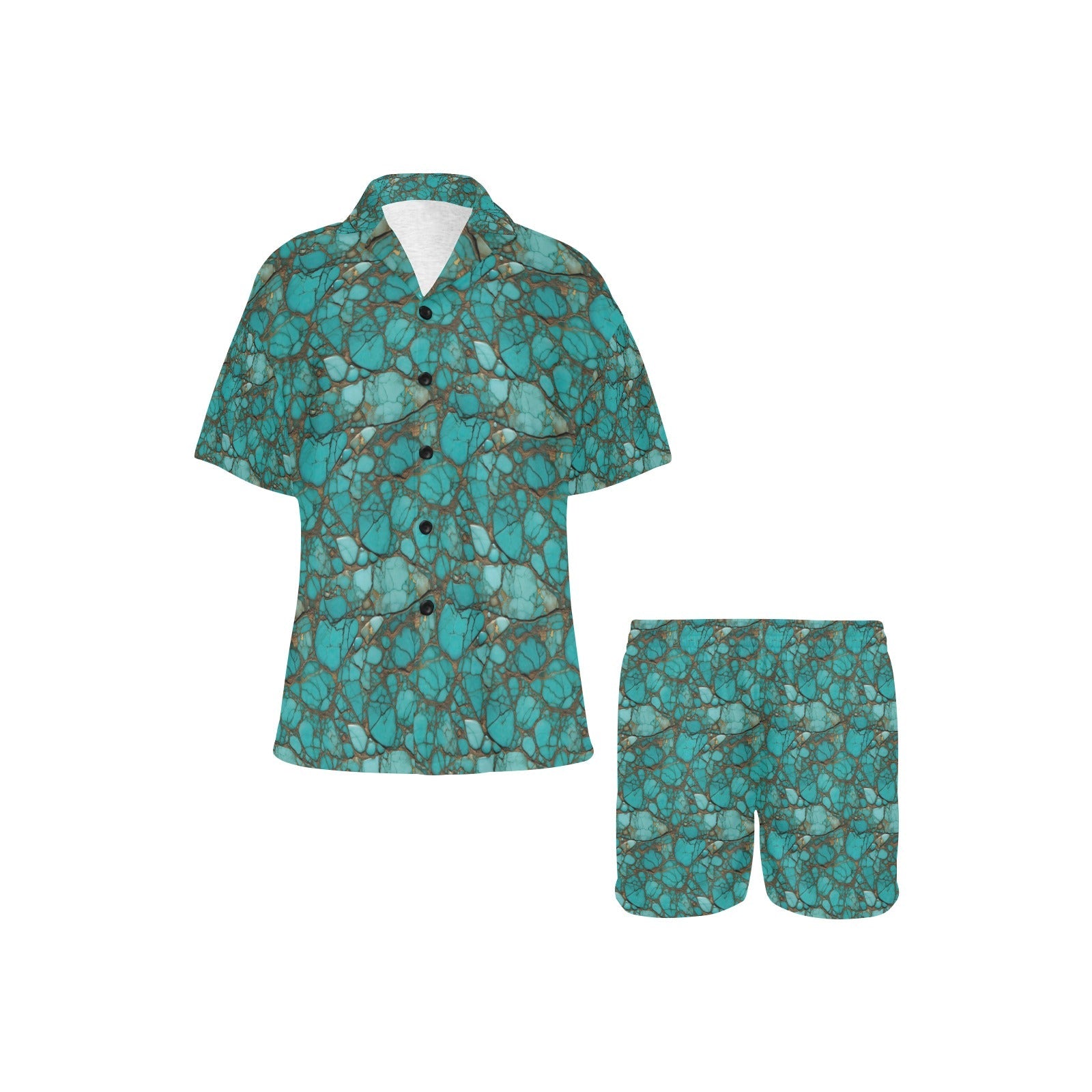 Baha Ranch All Turquoise Women's Pajama Set by Baha Ranch Western Wear - product image 3
