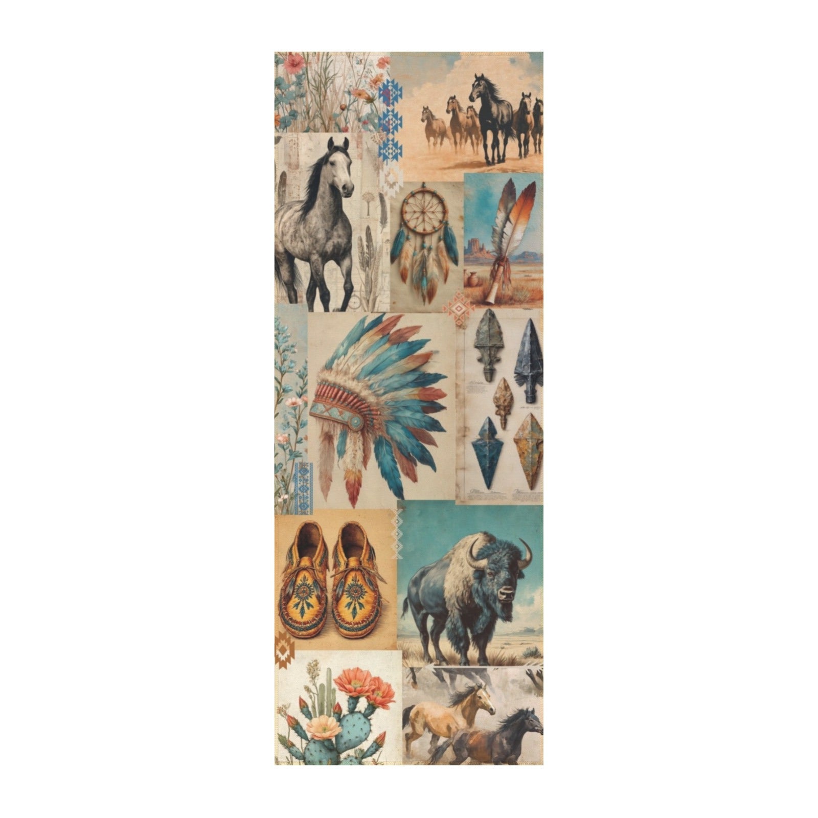 Baha Ranch Bohemian Southwest Floor Rug Runner Indoor 60" x 22" Made in America by Baha Ranch Western Wear - product image 2