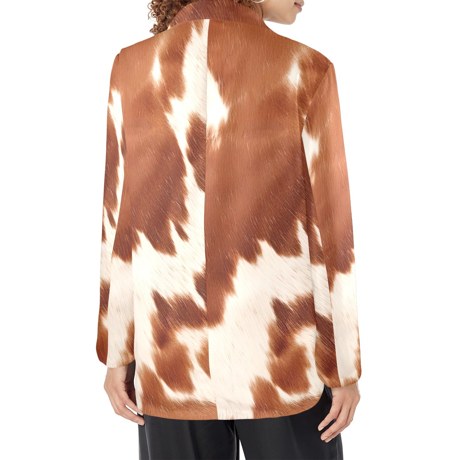Baha Ranch Cowhide Print blazer by Baha Ranch Western Wear - product image 9