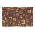 Baha Ranch Vintage Cowboy Collage Western Curtains 52" x 63" Made in America by Baha Ranch Western Wear - product image 2