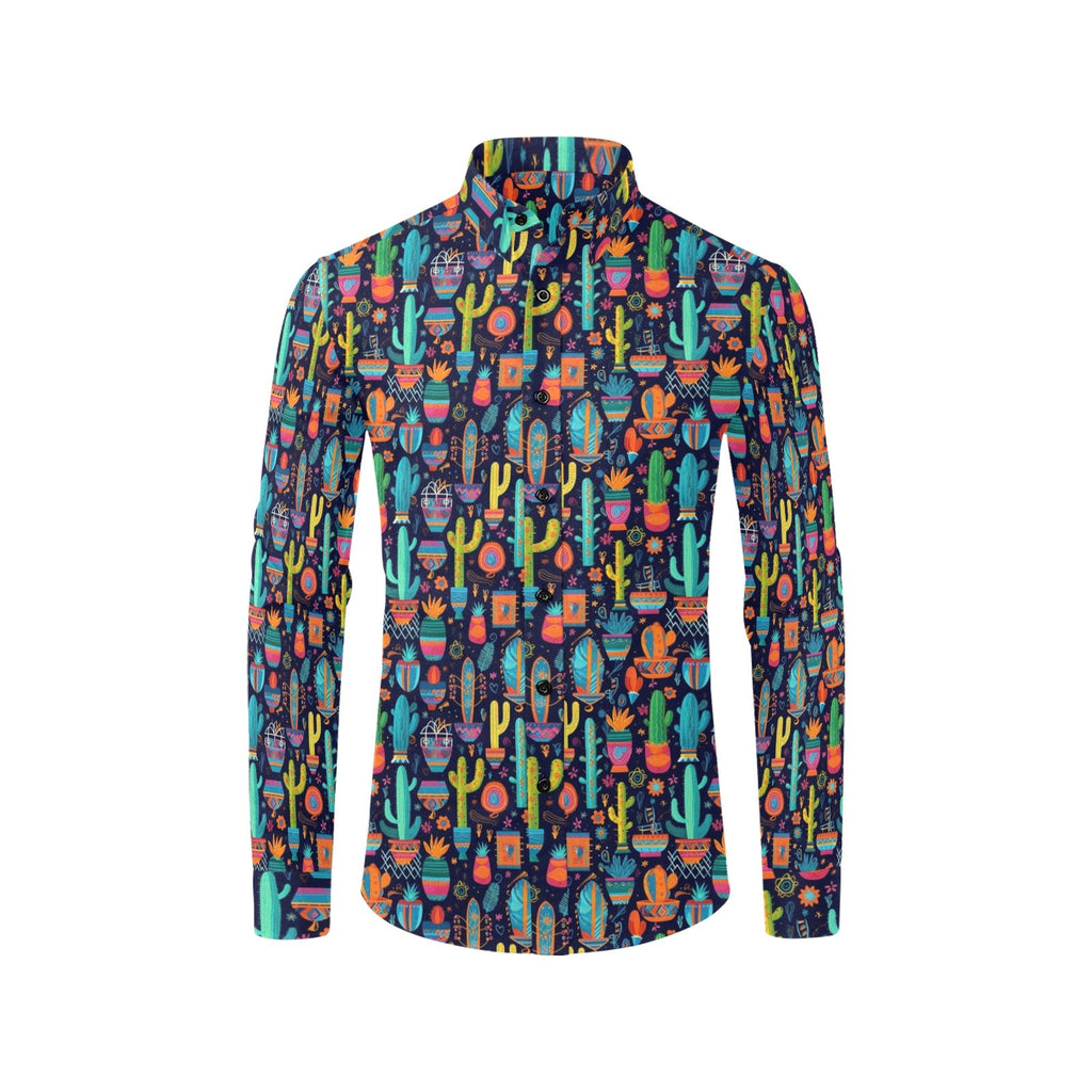 Baha Ranch Crazy Cactus Lady Unisex Western Button Up Shirt by Baha Ranch Western Wear - product image 4