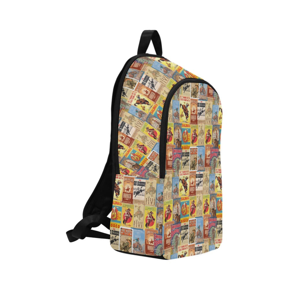 Baha Ranch Vintage Rodeo Poster Backpack by Baha Ranch Western Wear - product image 5