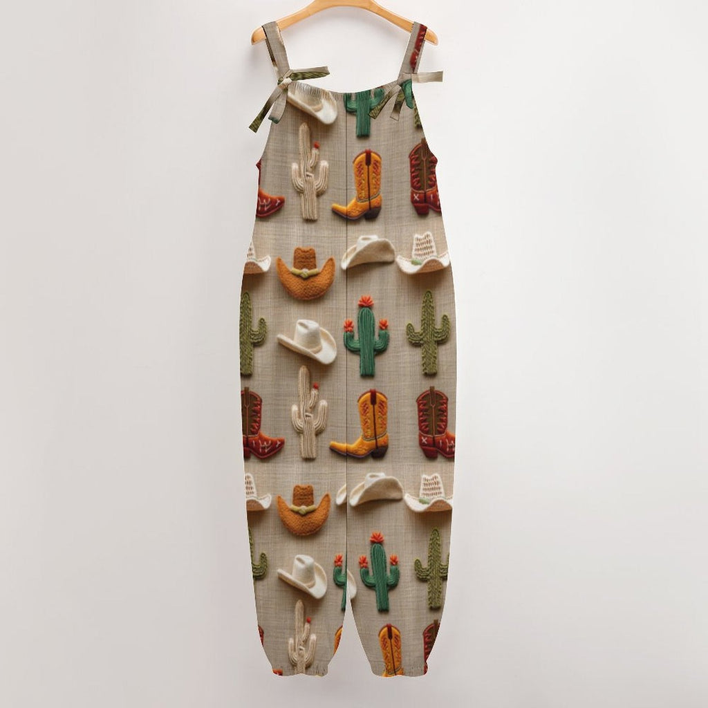 Baha Ranch Cactus Boots Hat Western Overalls Jumpsuit by Baha Ranch Western Wear - product image 3