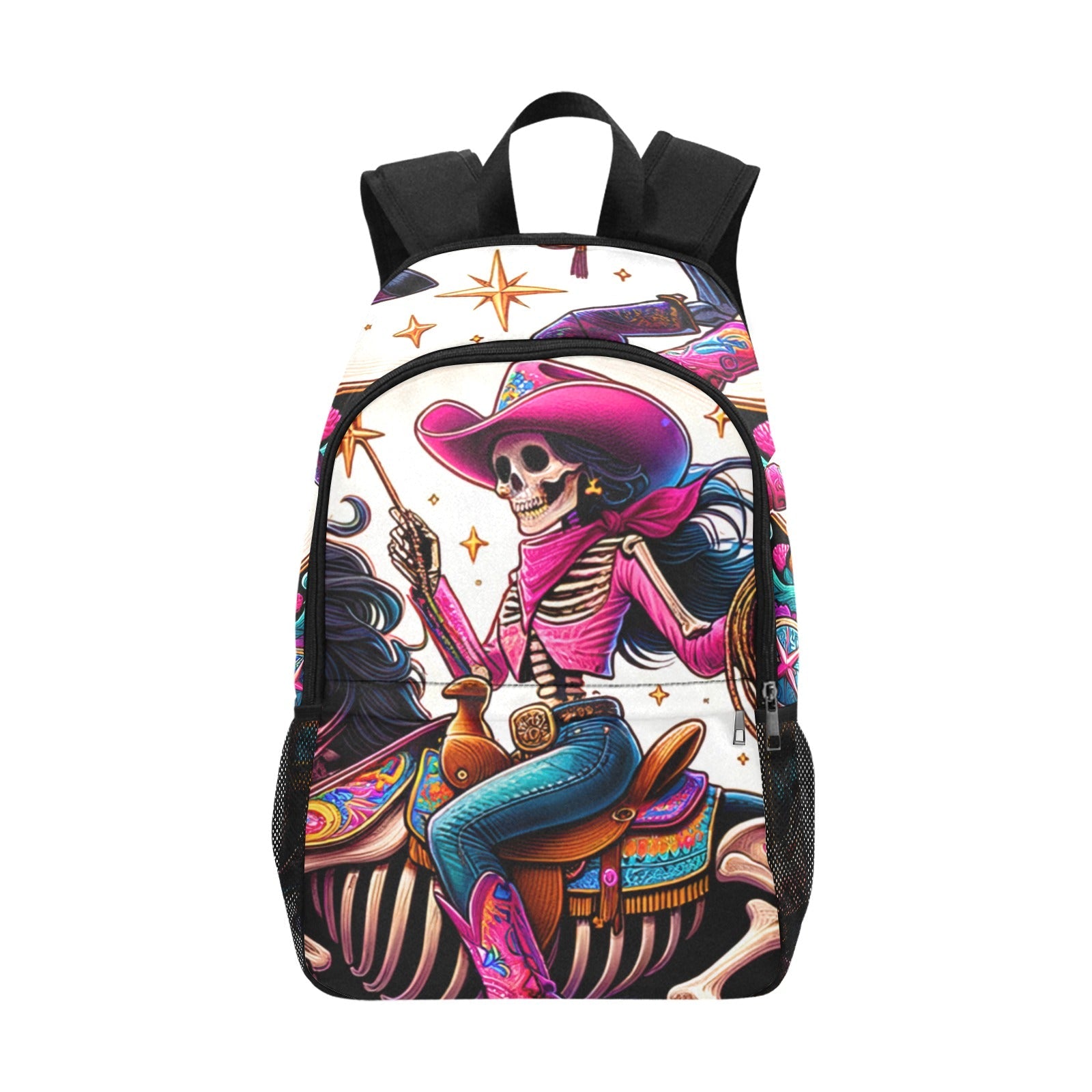 Baha Ranch Skeleton Cowgirl Backpack by Baha Ranch Western Wear - product image 3