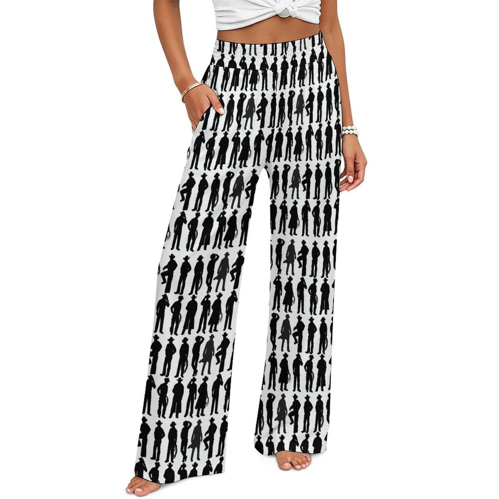Baha Ranch I'm Your Huckleberry High Waisted Wide Leg Pants by Baha Ranch Western Wear - product image 4