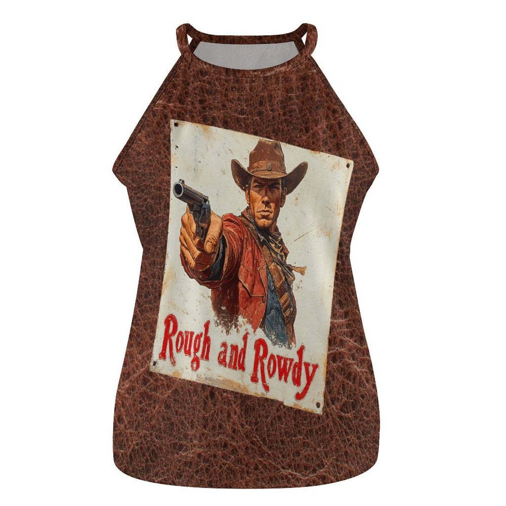 Baha Ranch Rough and Rowdy Vintage Western Tank by Baha Ranch Western Wear - product image 3