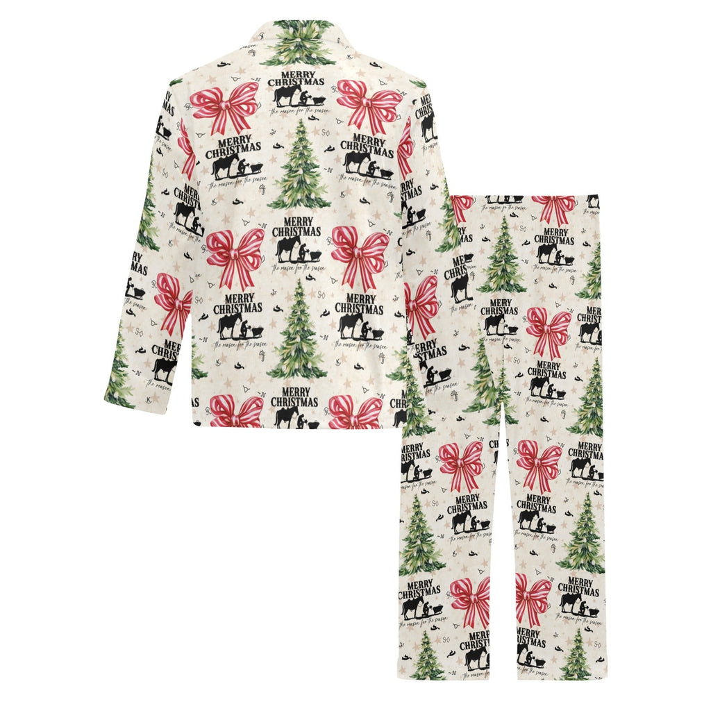 Baha Ranch Praying Cowboy Christmas Men's Pajamas Set by Baha Ranch Western Wear - product image 4