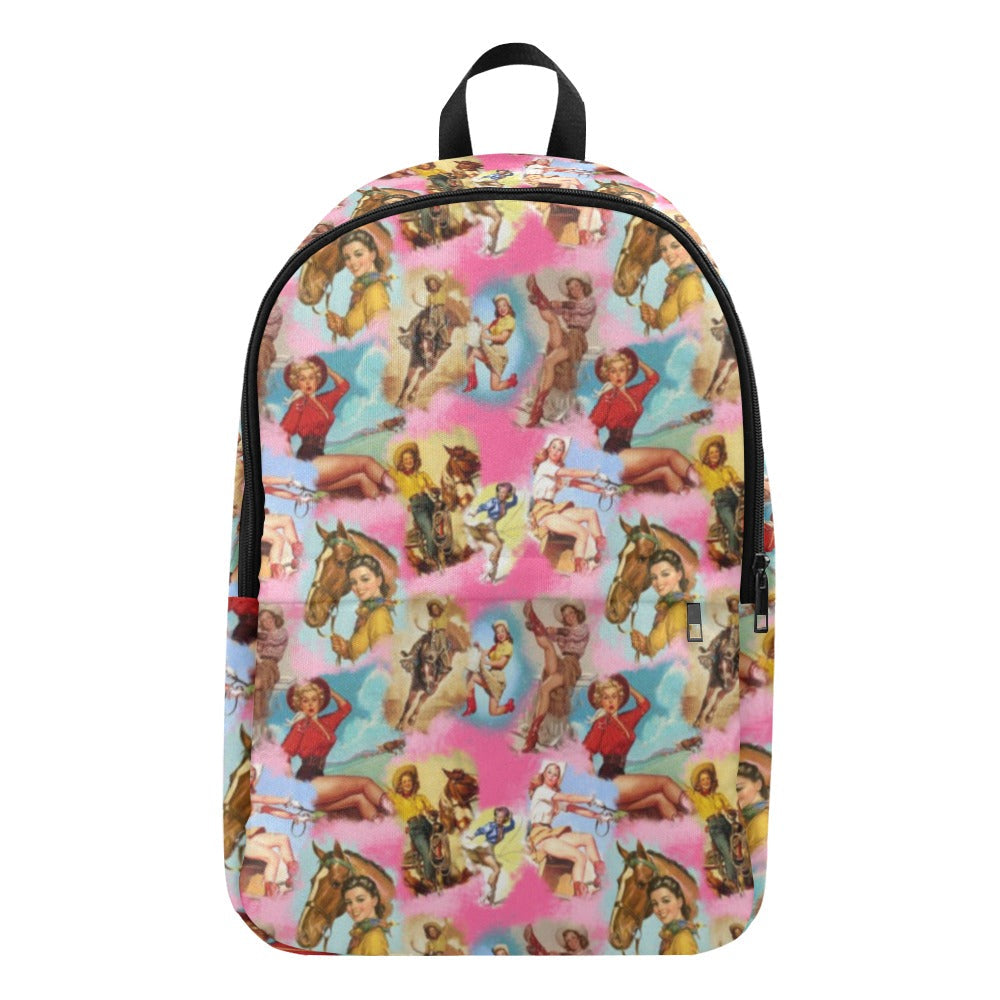 Baha Ranch Vintage Cowgirl Collage Backpack by Baha Ranch Western Wear - product image 2