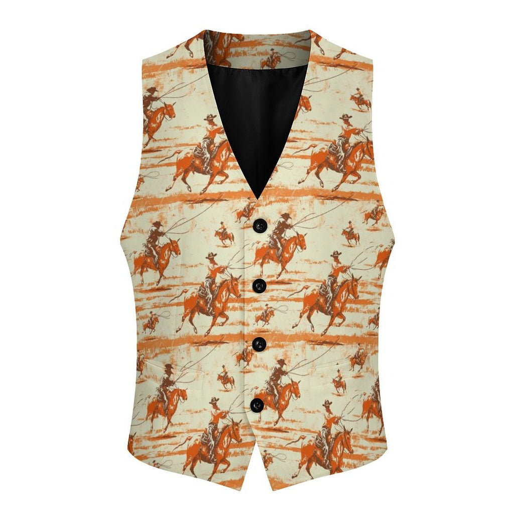 Baha Ranch Retro Western Men's Vest by Baha Ranch Western Wear - product image 3