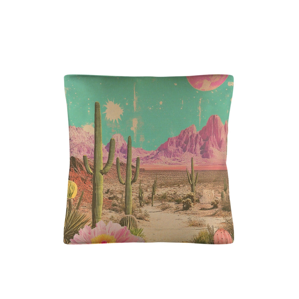 Baha Ranch Retro Pop Western Purple Mountain Desert Pillow Case Made in America by Baha Ranch Western Wear - product image 2