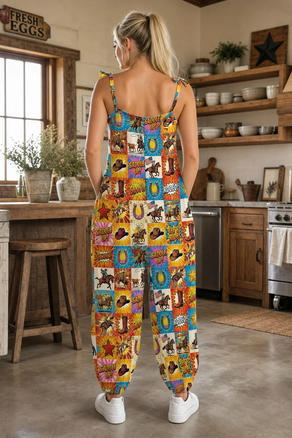 Baha Ranch The Comic Corral Western Rodeo Jumpsuit by Baha Ranch Western Wear - product image 7
