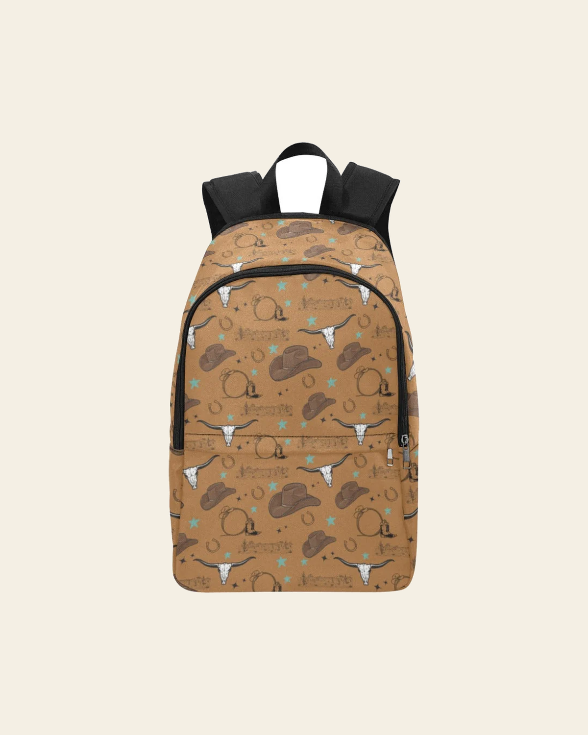 Baha Ranch Everything Western Backpack on a warm cream background