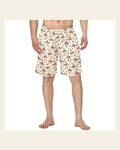 Baha Ranch Men's Western Swim Trunk Shorts on a warm cream background