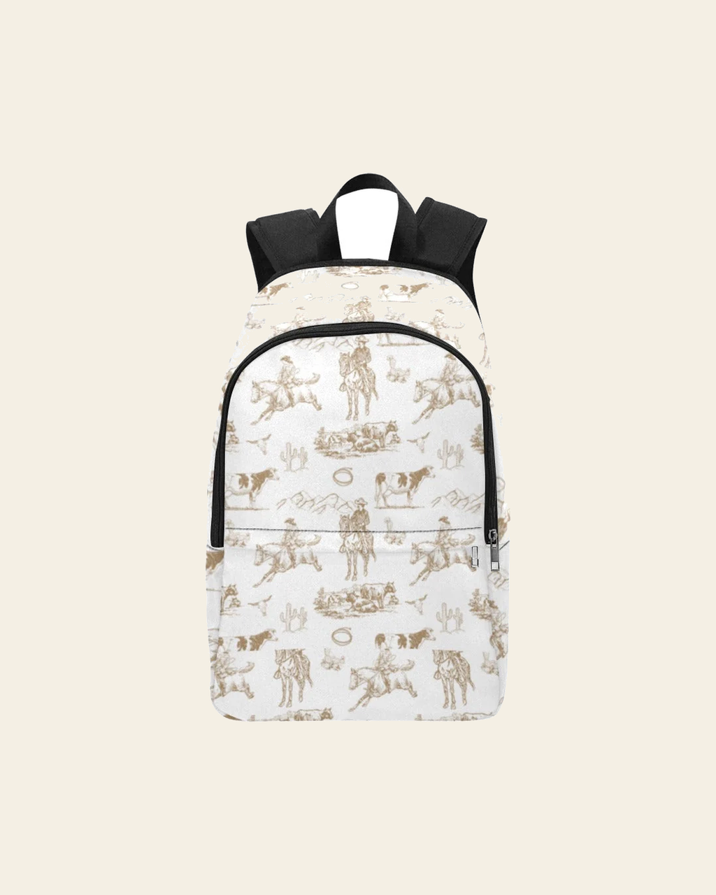 Baha Ranch Ranch Life Western Backpack on a warm cream background