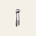 Bar H Equine American Leather Horse Saddle Tack One Ear Headstall | Breast Collar Browband Wither Strap Set BER229