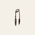 Bar H Equine American Leather Horse Saddle Tack One Ear Headstall | Breast Collar Browband Wither Strap Set BER238