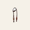Bar H Equine American Leather Horse Saddle Tack One Ear Headstall | Breast Collar Browband Wither Strap Set BER240