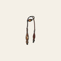 Bar H Equine American Leather Horse Saddle Tack One Ear Headstall | Breast Collar Browband Wither Strap Set BER280