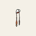 Bar H Equine American Leather Horse Saddle Tack One Ear Headstall Breast Collar Browband Wither Strap Set for Horses
