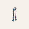 Bar H Equine American Leather Horse Saddle Tack One Ear Headstall  Breast Collar Browband Wither Strap Set
