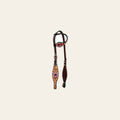Bar H Equine American Leather Horse Saddle Tack One Ear Headstall Breast Collar Browband Wither Strap Set Tropical Chaya