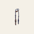 Bar H Equine American Leather Horse Saddle Tack One Ear Headstall Breast Collar Browband Wither Strap Set Tropical Snake
