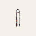 Bar H Equine American Leather Horse Saddle Tack One Ear Headstall Breast Collar Browband Wither Strap Set Turquoise Bloom