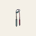Bar H Equine American Leather Horse Saddle Tack One Ear Headstall Breast Collar Browband Wither Strap Set Turquoise Symmetry