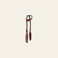 Bar H Equine Western Leather Horse Tack Set Floral Carved Beeded Inlay