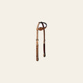 Bar H Equine Western Horse Genuine Leather Floral Carved Tack Set Tan