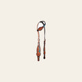 Bar H Equine American Leather Horse Saddle Tack One Ear Headstall | Breast Collar Browband Wither Strap Set BER284