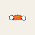 HILASON Weighted O Ring Twisted Copper Wire Snaffle Bit with Black Sweet Iron | Horse Bits Western Training