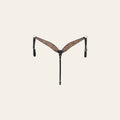 BAR H EQUINE Western Handtooled Leather Horse Headstall & Breast Collar Set | Tack
