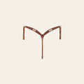 BAR H EQUINE Western Handtooled Leather Horse Headstall & Breast Collar Set | Tack