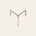 BAR H EQUINE Western Handtooled Leather Horse Headstall & Breast Collar Set | Tack
