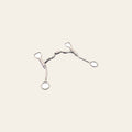 Bar H Equine Western Stainless Steel Port Swivel Shank Snaffle Horse Mouth Bit W/ Roller