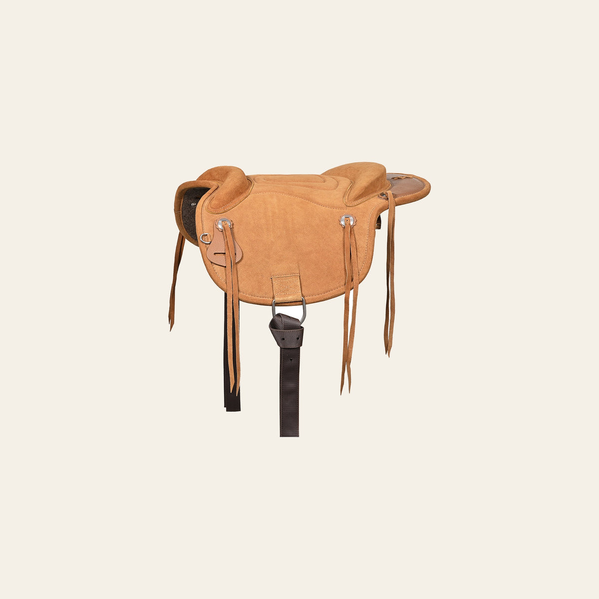 HILASON Western Baretek Bareback Pad Horsemanship Treeless Leather Black | Saddle Riding for Horses