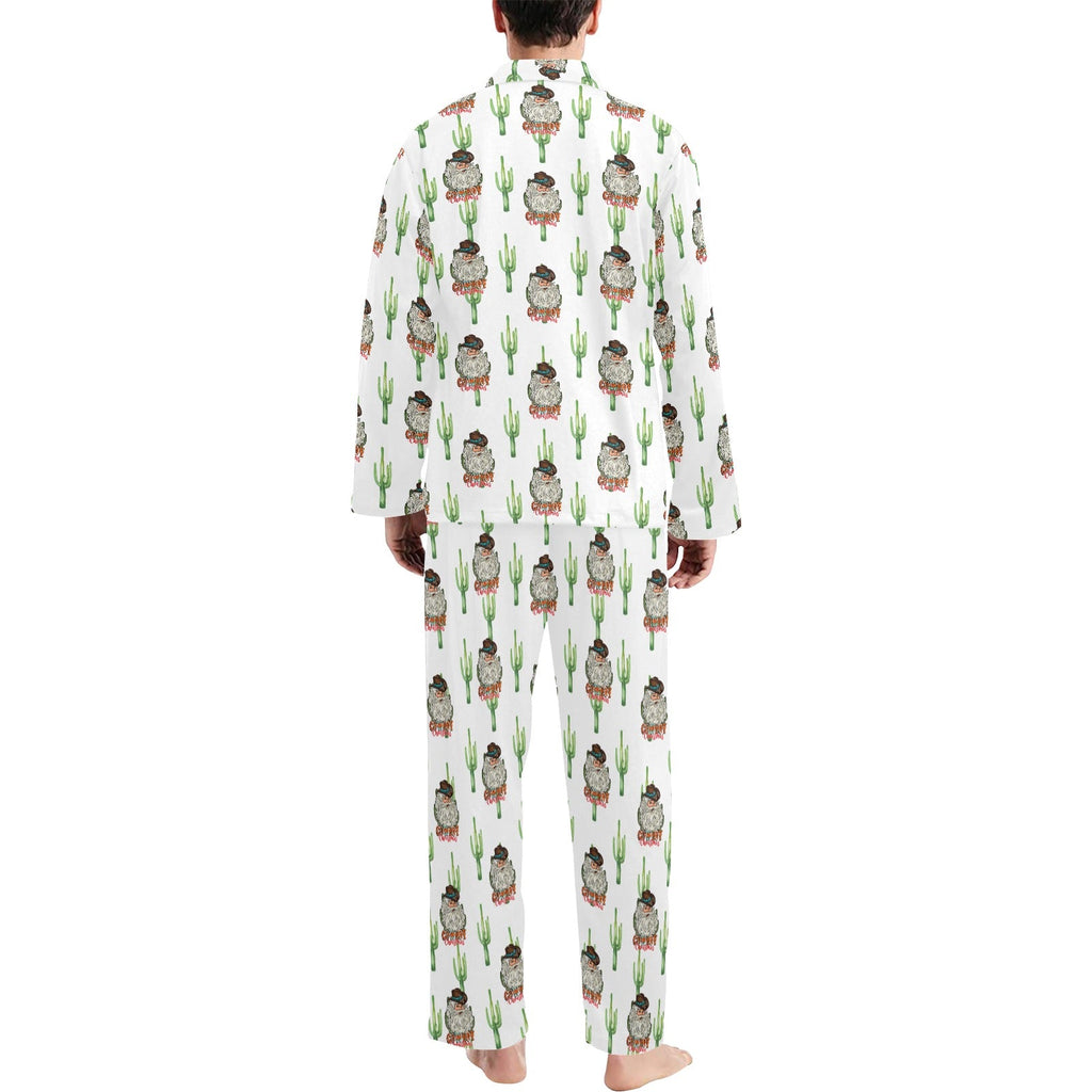 Baha Ranch Cowboy Christmas Men's Western Pajama Set by Baha Ranch Western Wear - product image 2