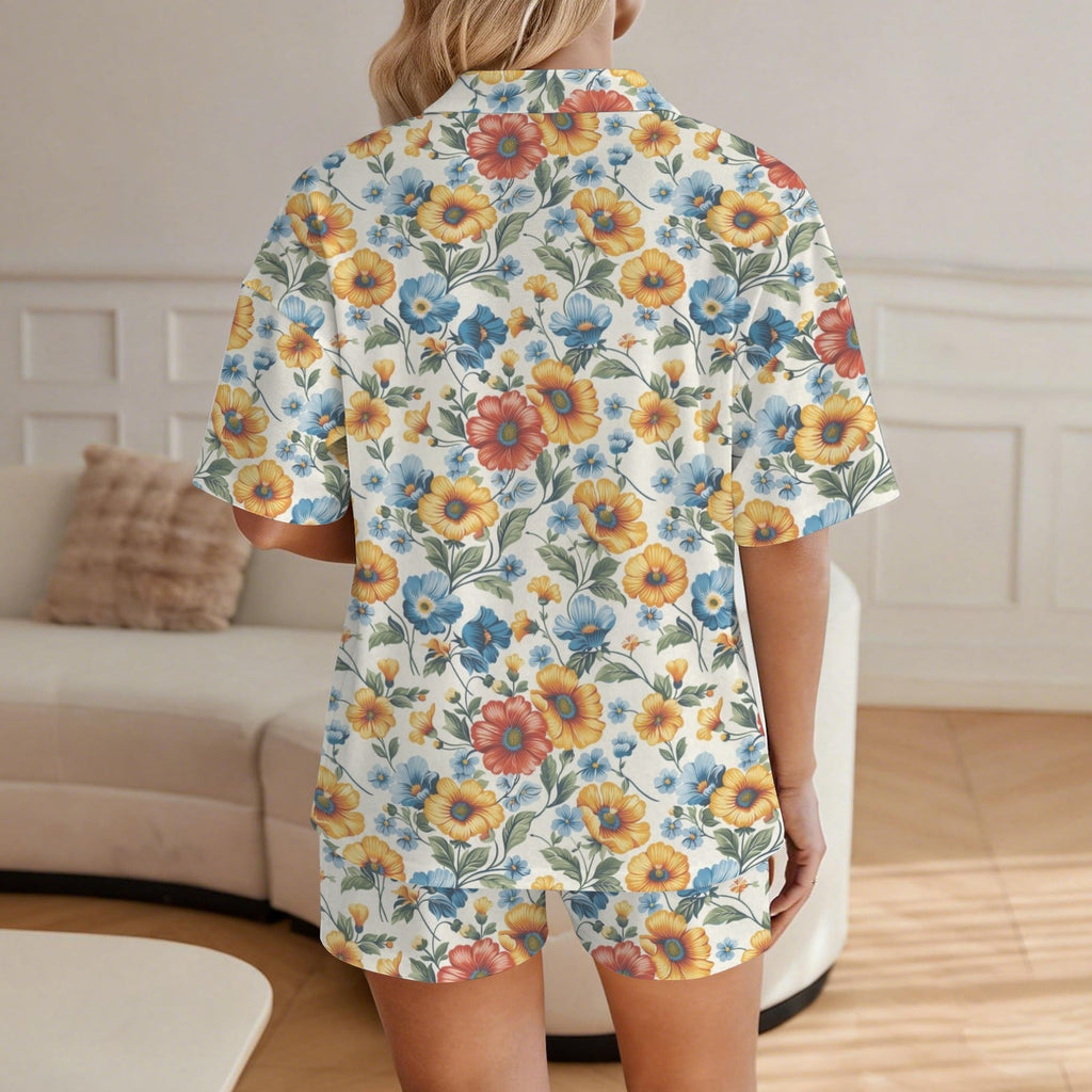 Baha Ranch Mexican Floral Women's Pajama Set Made in America by Baha Ranch Western Wear - product image 4
