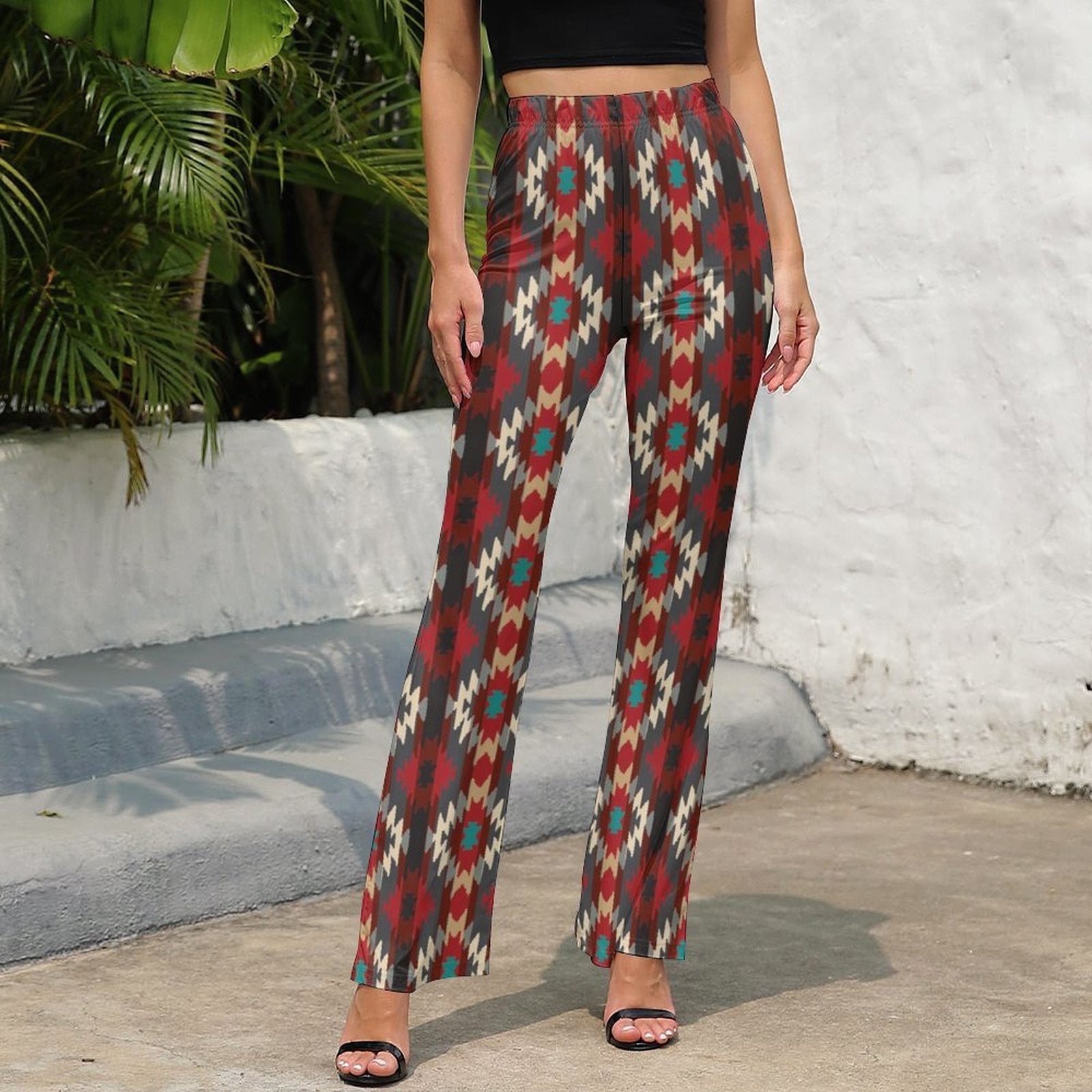 Baha Ranch Sedona Aztec Flare Pants by Baha Ranch Western Wear - product image 11