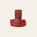 Beautifully hand tooled Genuine American Leather Belt Men and Women
