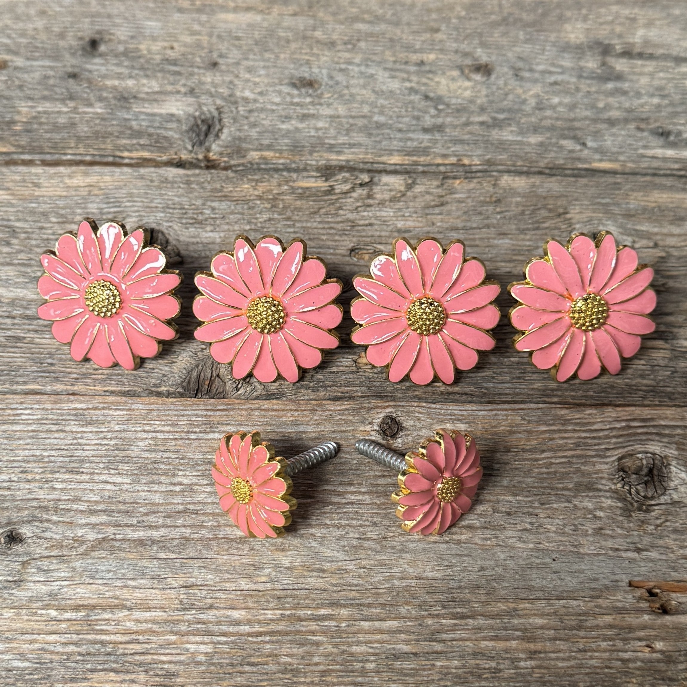 Pink Flower Saddle Set SSW228